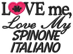 Spinone Italiono embroidery design
