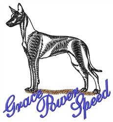 Grace Power Speed embroidery design